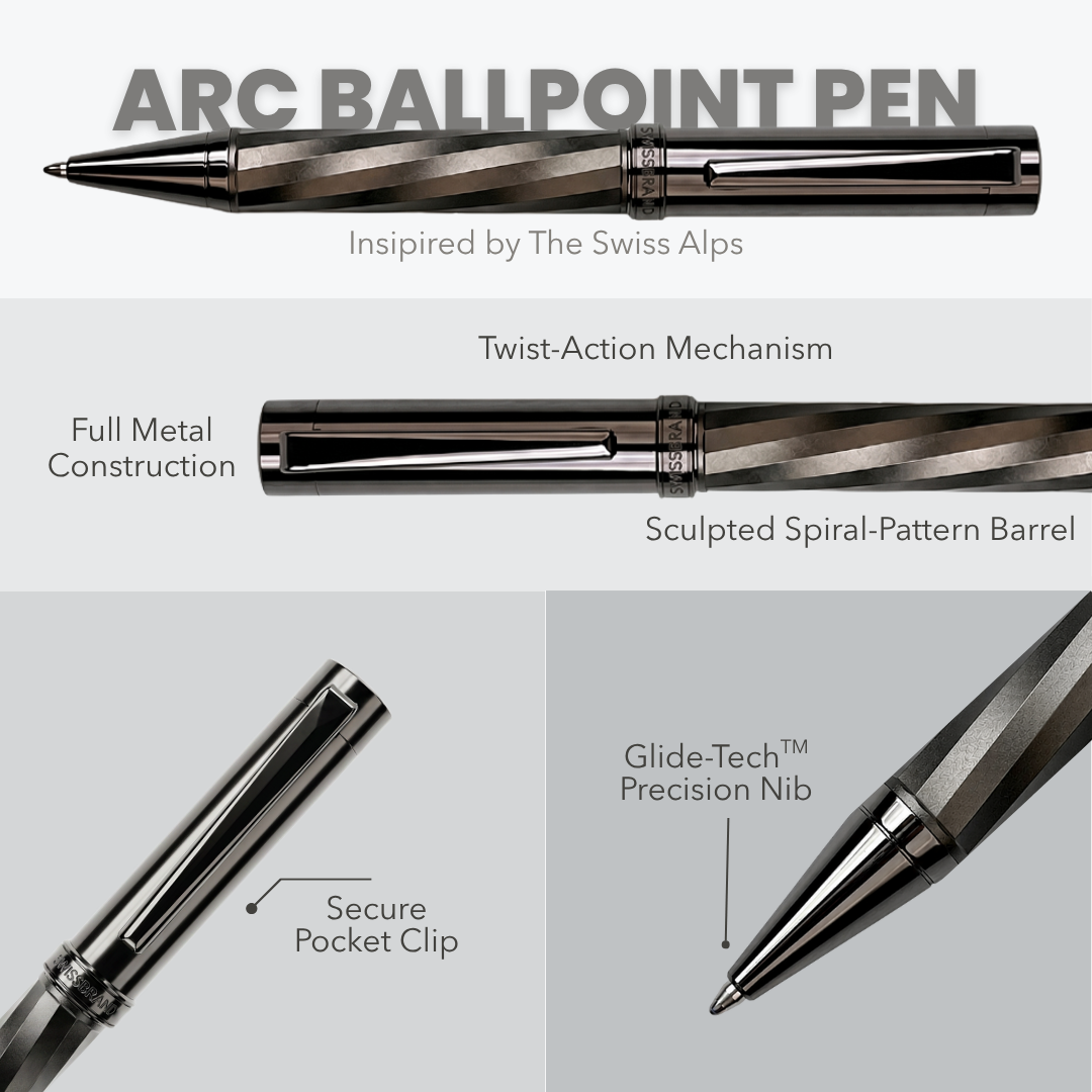 Ashler Arc Ballpoint Pen