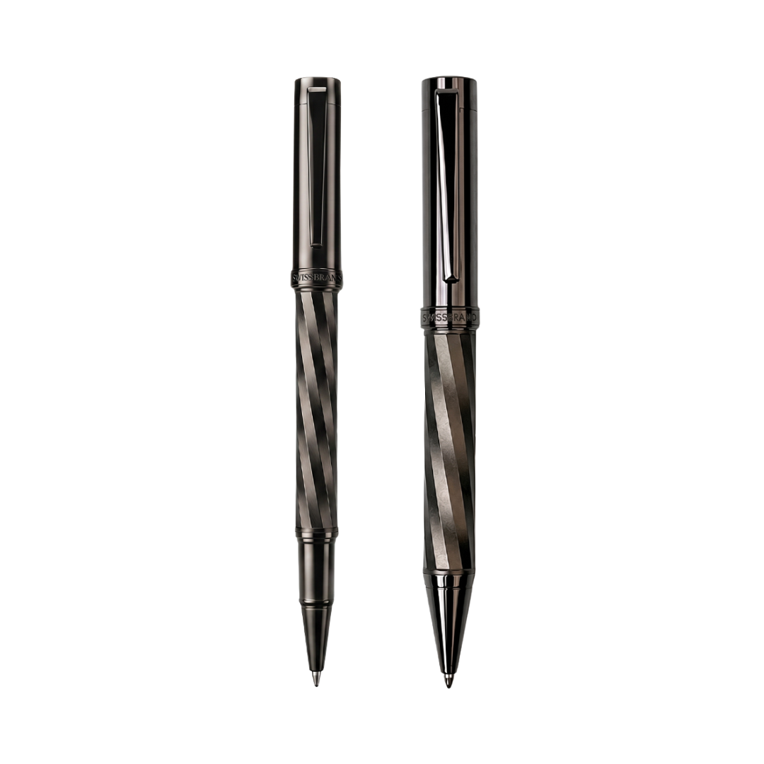 Ashler Arc Rollerball & Ballpoint Pen Set