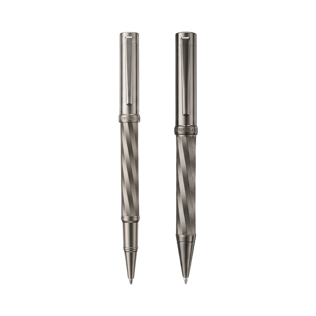 Ashler Arc Rollerball & Ballpoint Pen Set