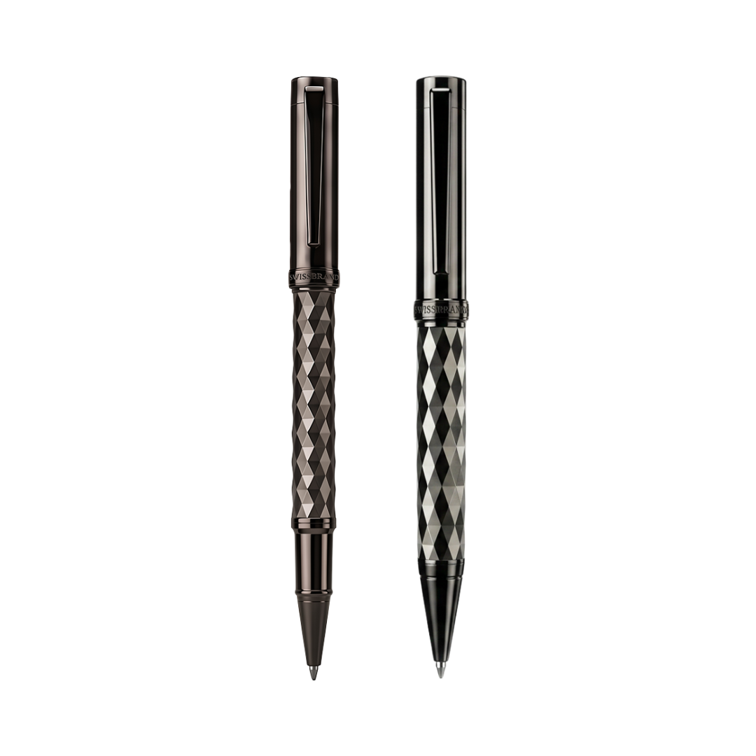 Ashler Crest Rollerball & Ballpoint Pen Set