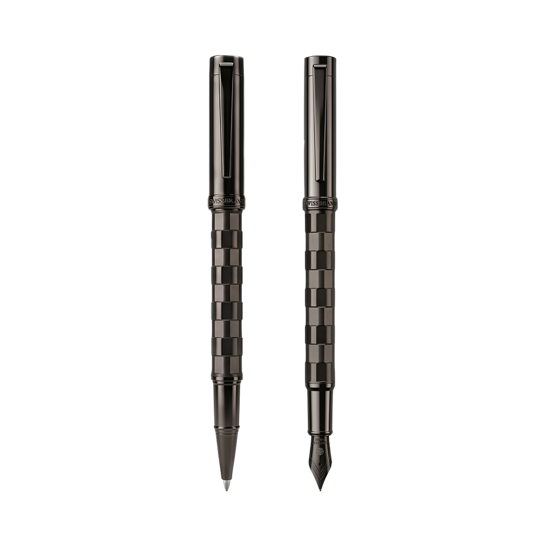 Ashler Tessera Rollerball & Fountain Pen Set