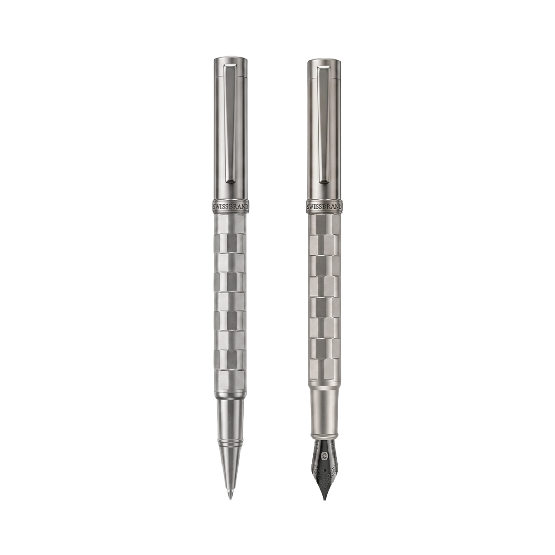 Ashler Tessera Rollerball & Fountain Pen Set