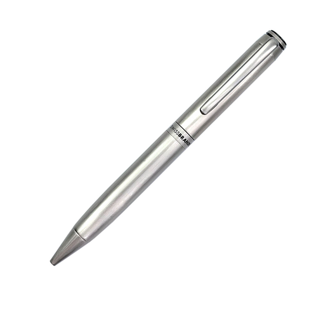 Legacy Graphite Matte Chrome Metal BallPoint Pen