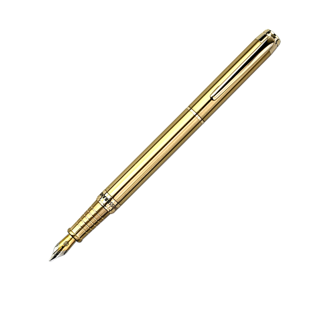 Legacy Aurelius Glossy Gold Metal Fountain Pen
