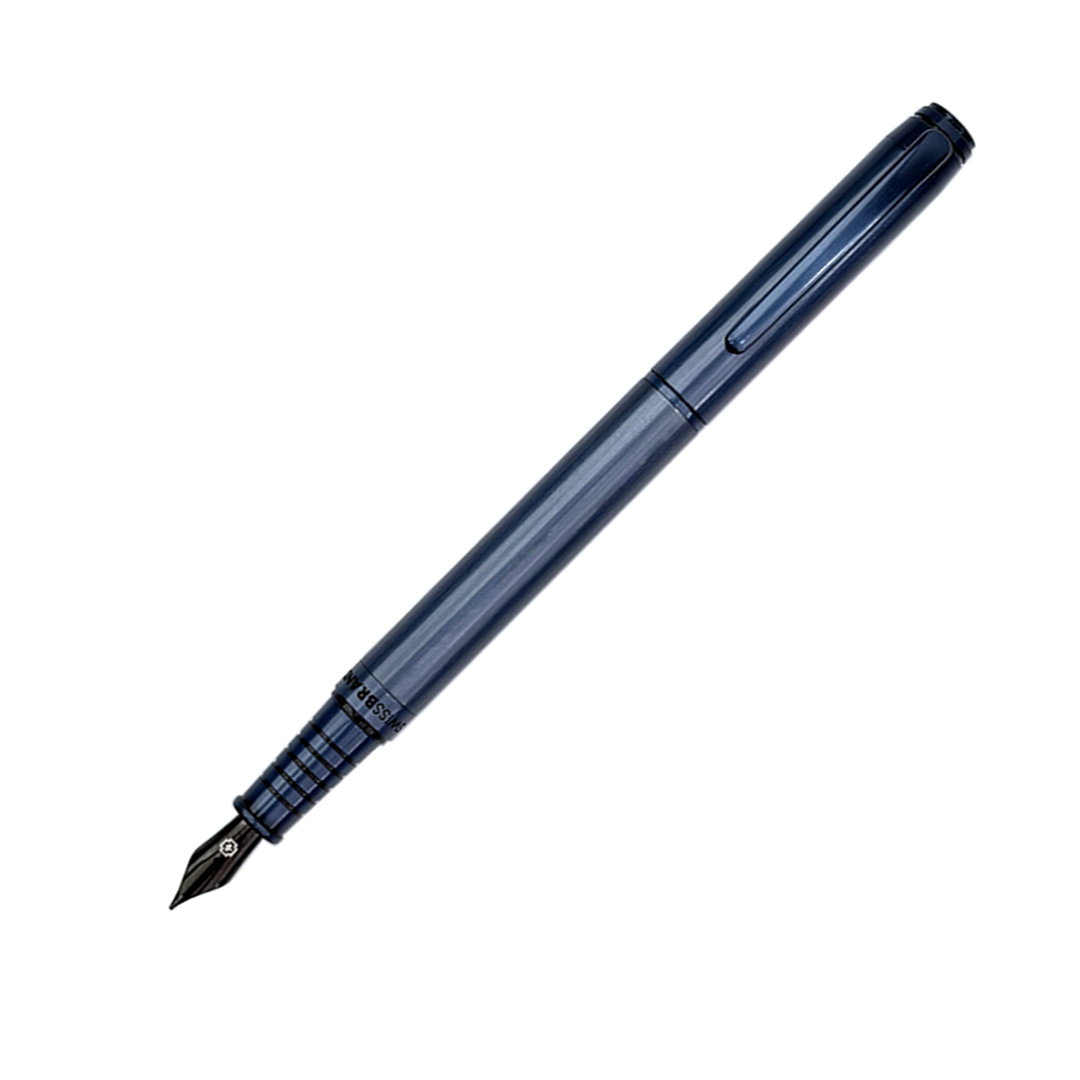 Legacy Azure Matte Blue Metal Fountain Pen