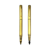 Legacy Imperial Matte Gold Metal Rollerball & Fountain Pen Set