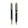 Legacy Noir Matte Black Metal Rollerball & Ballpoint Pen Set