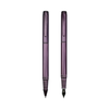 Legacy Regalia Matte Purple Metal Rollerball & Fountain Pen Set