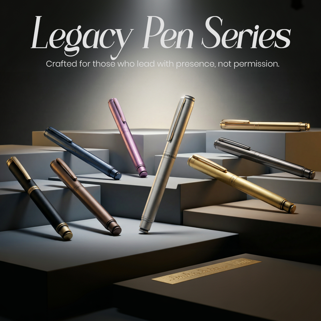 Legacy Noir Matte Black Metal Fountain Pen