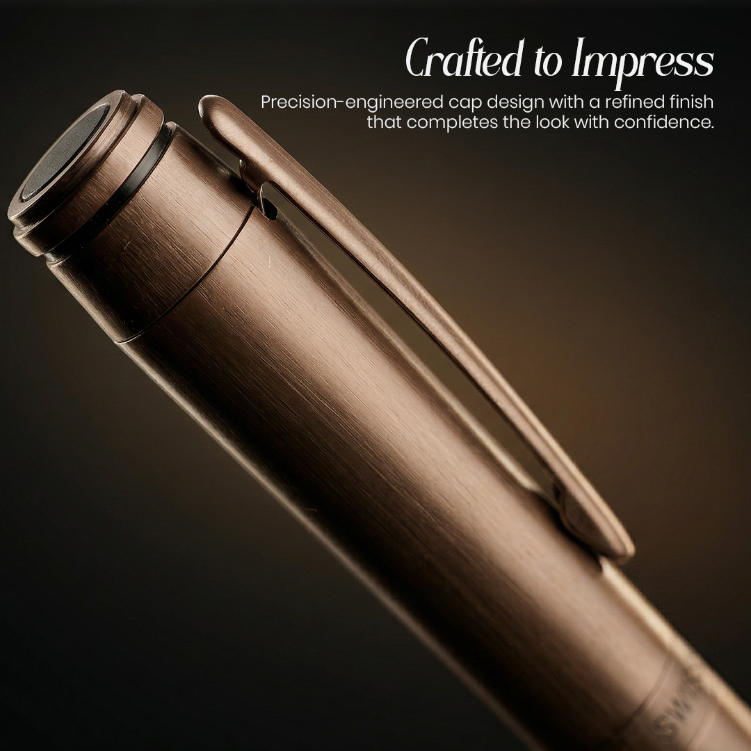Legacy Noir Matte Black Metal Fountain Pen