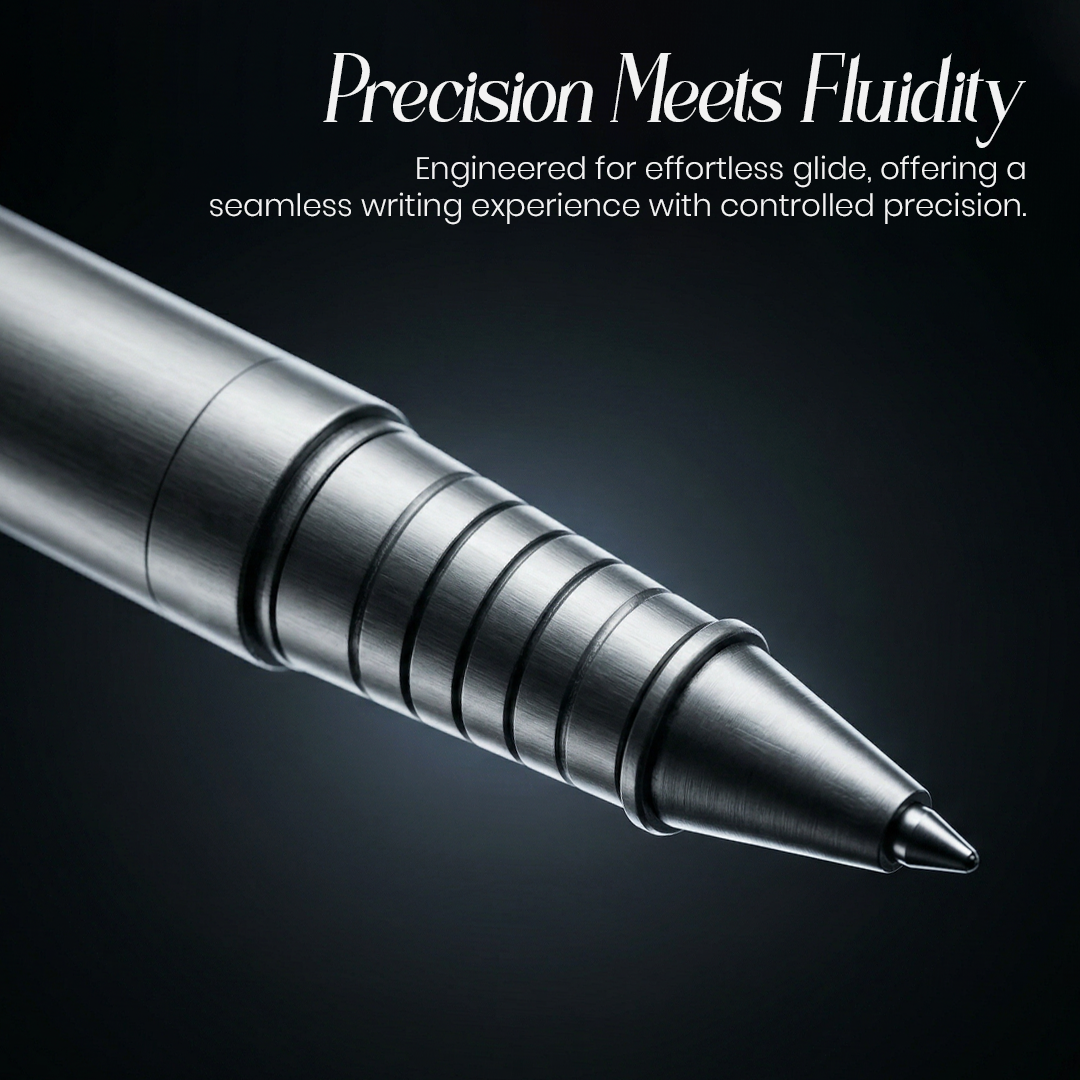 Legacy Noir Matte Black Metal Fountain Pen