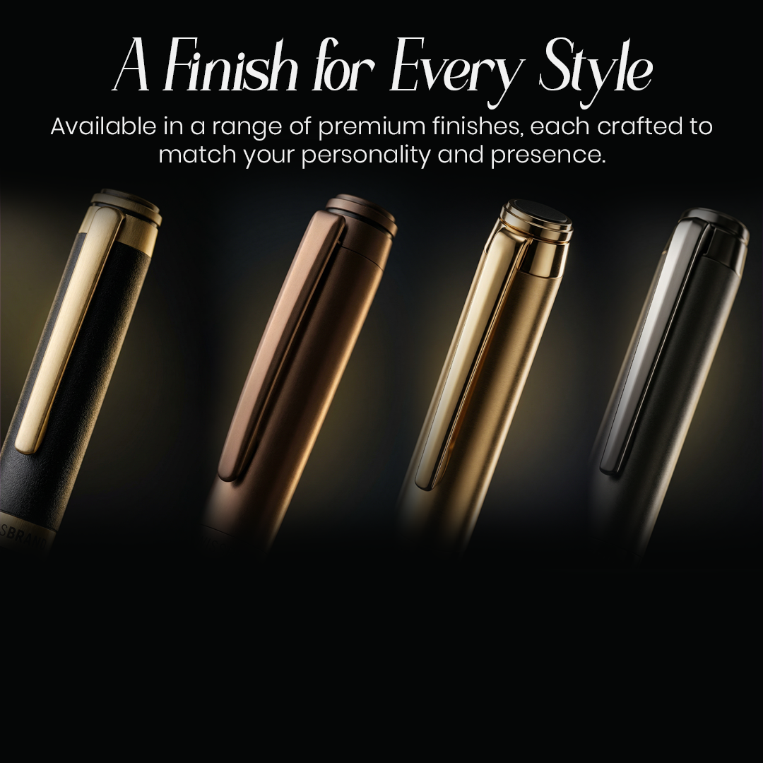 Legacy Noir Matte Black Metal Fountain Pen