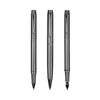 Legacy Titan Gunmetal Finish Metal Rollerball, Ballpoint & Fountain Pen Set