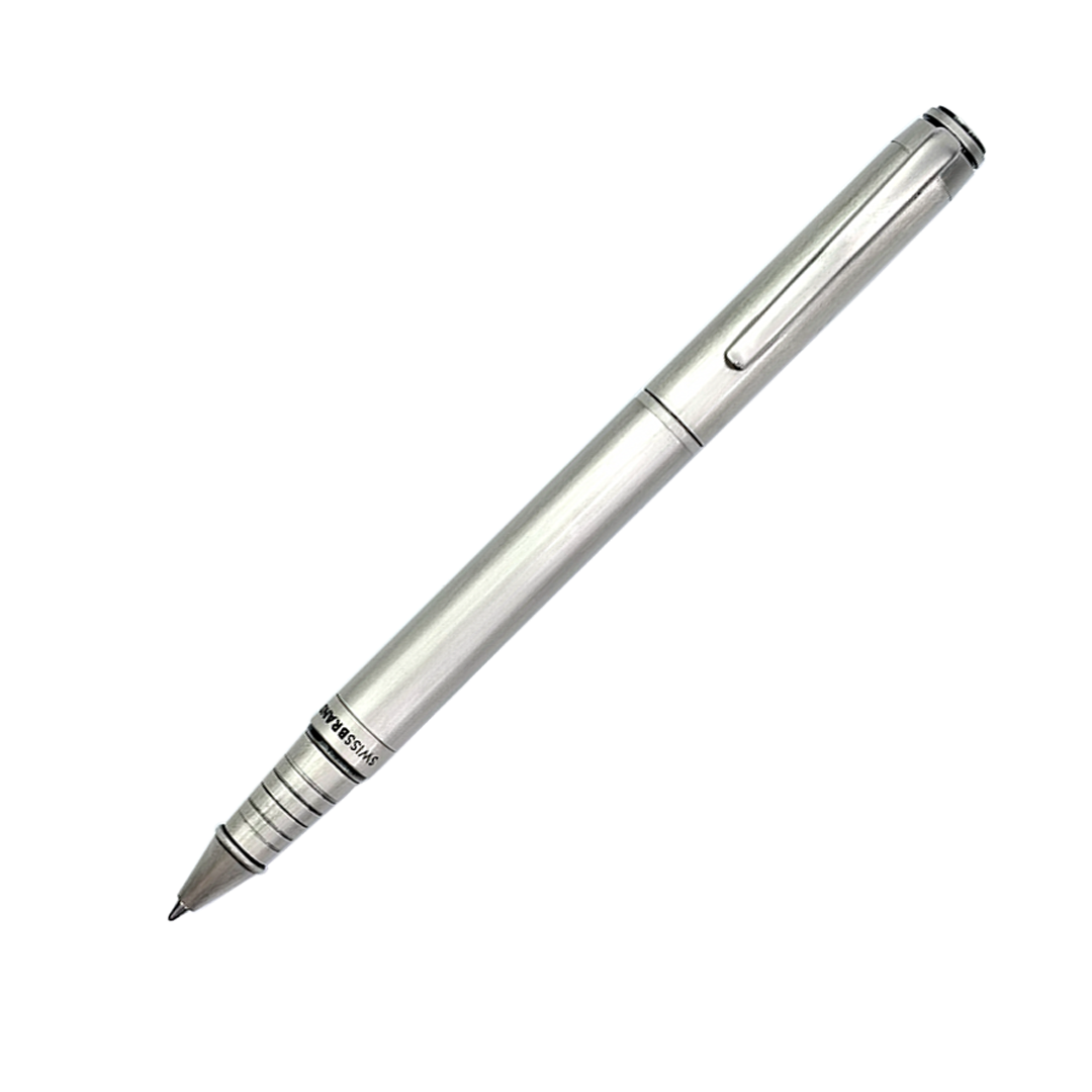 Legacy Graphite Matte Chrome Metal Rollerball Pen
