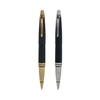 SWISSBRAND Vivid Matte black Ballpoint Pen with trim - Pack of 2