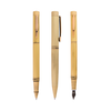 SWISSBRAND Zenith 2508 Matte gold Rollerball, Ballpoint & Fountain Pen Set with gold trim