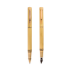 SWISSBRAND Zenith 2508 Matte gold Rollerball & Fountain Pen Set with gold trim