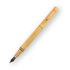 SWISSBRAND Zenith 2508 Matte gold Fountain Pen with gold trim